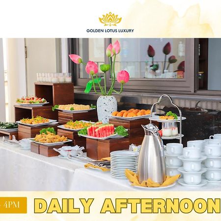 Golden Lotus Luxury Hotel Danang - Complimentary Daily Afternoon Tea Bagian luar foto