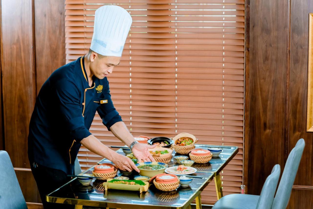 Golden Lotus Luxury Hotel Danang - Complimentary Daily Afternoon Tea Bagian luar foto