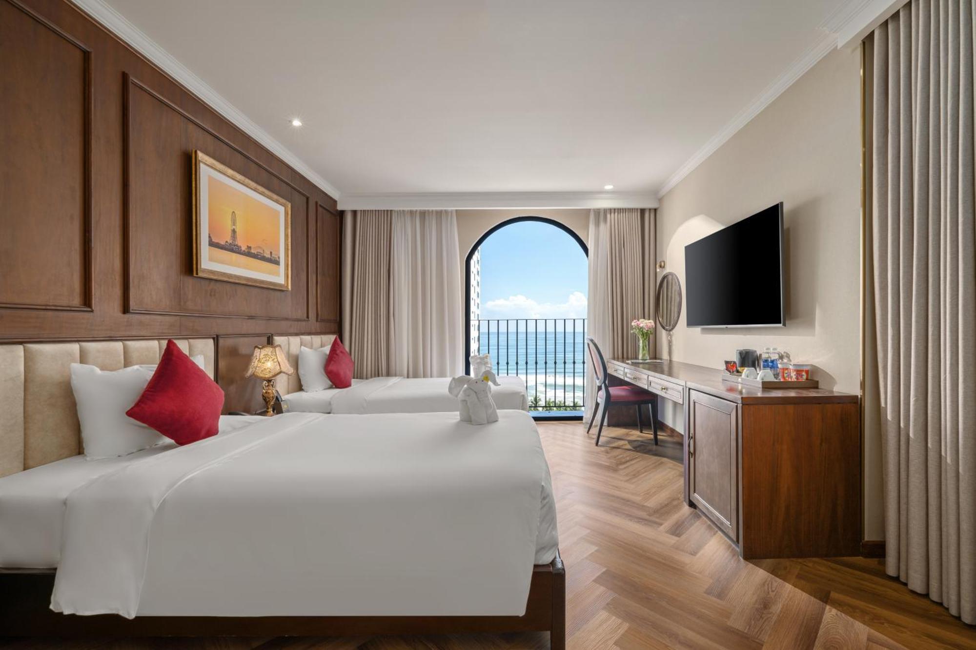 Golden Lotus Luxury Hotel Danang - Complimentary Daily Afternoon Tea Bagian luar foto