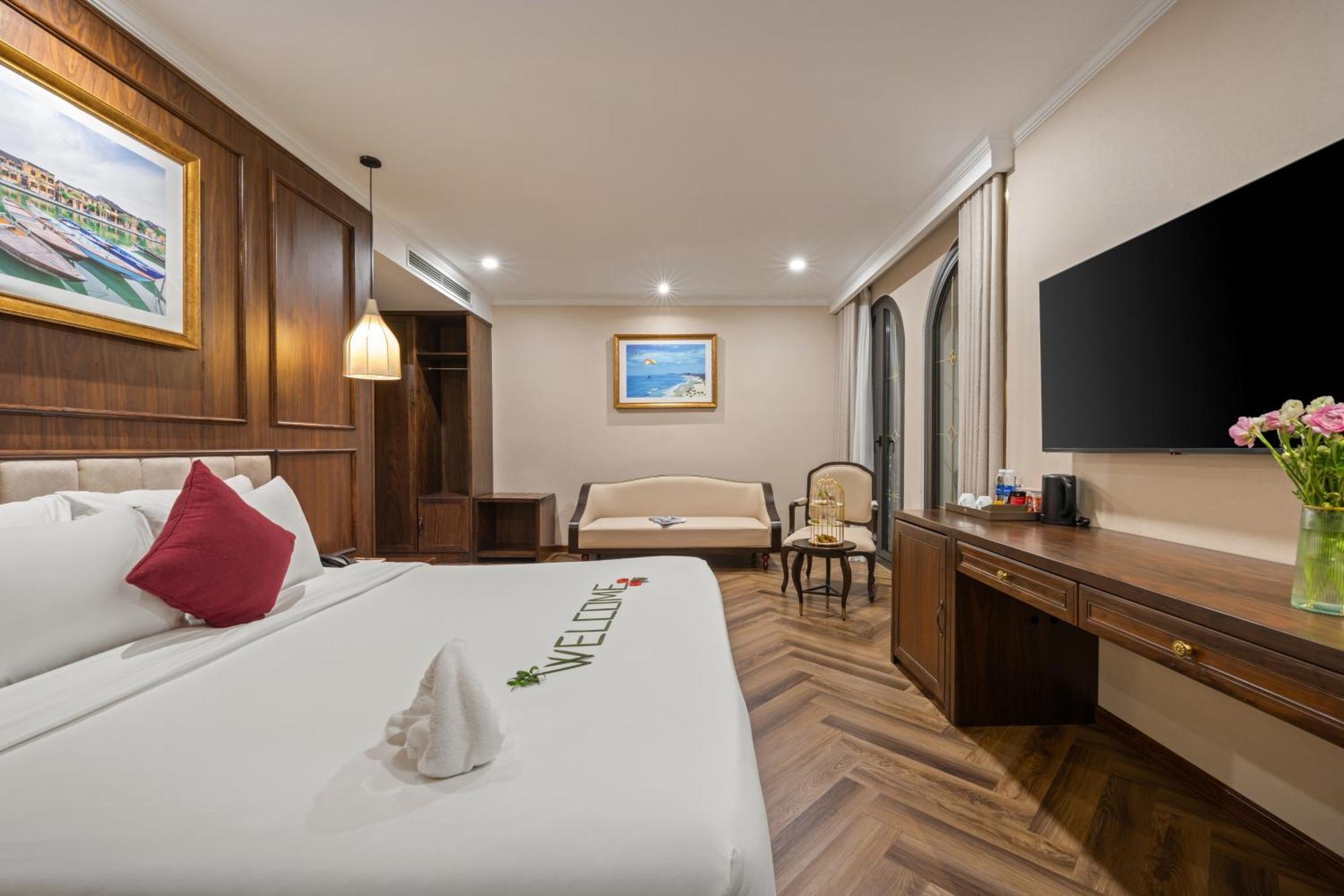 Golden Lotus Luxury Hotel Danang - Complimentary Daily Afternoon Tea Bagian luar foto
