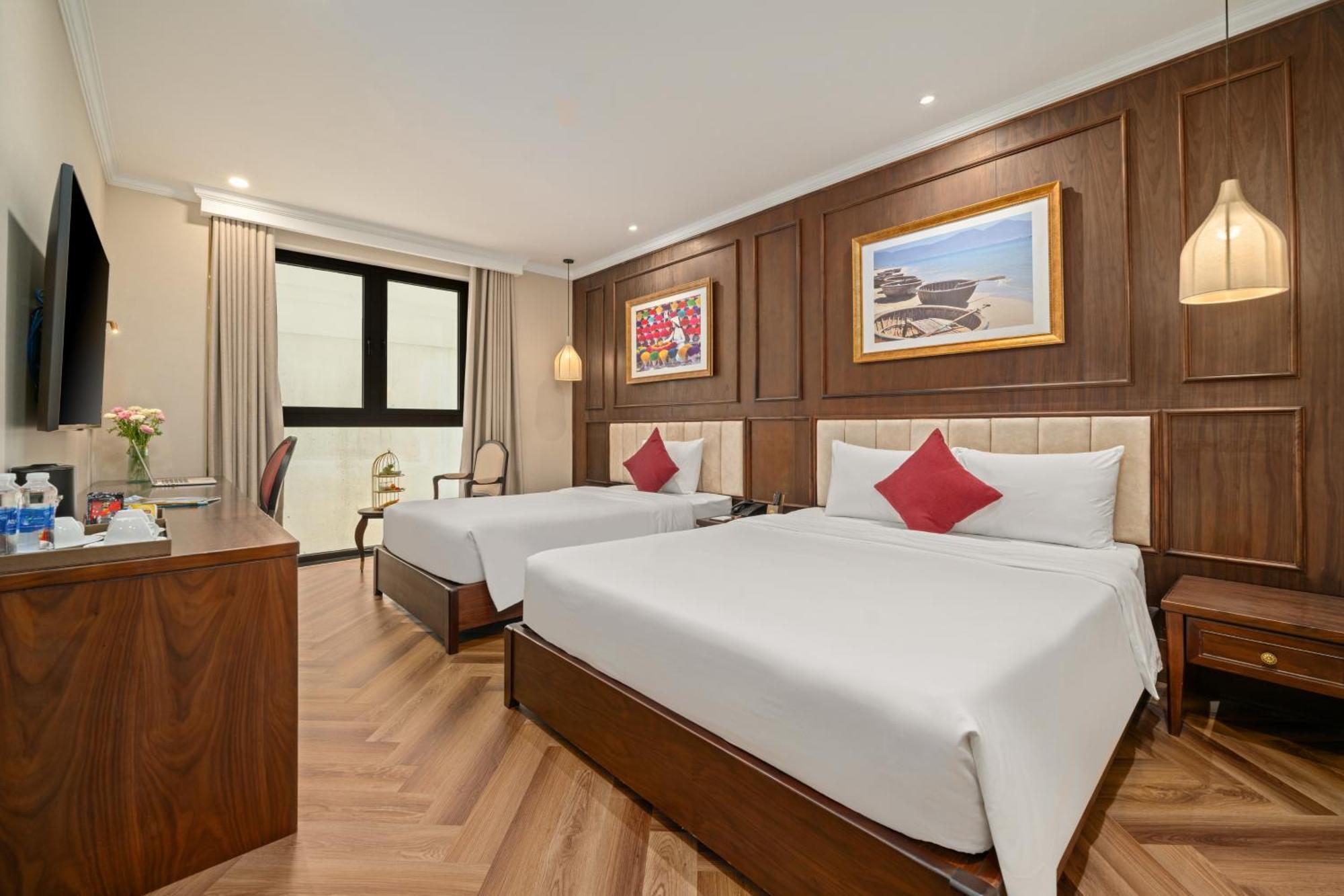 Golden Lotus Luxury Hotel Danang - Complimentary Daily Afternoon Tea Bagian luar foto