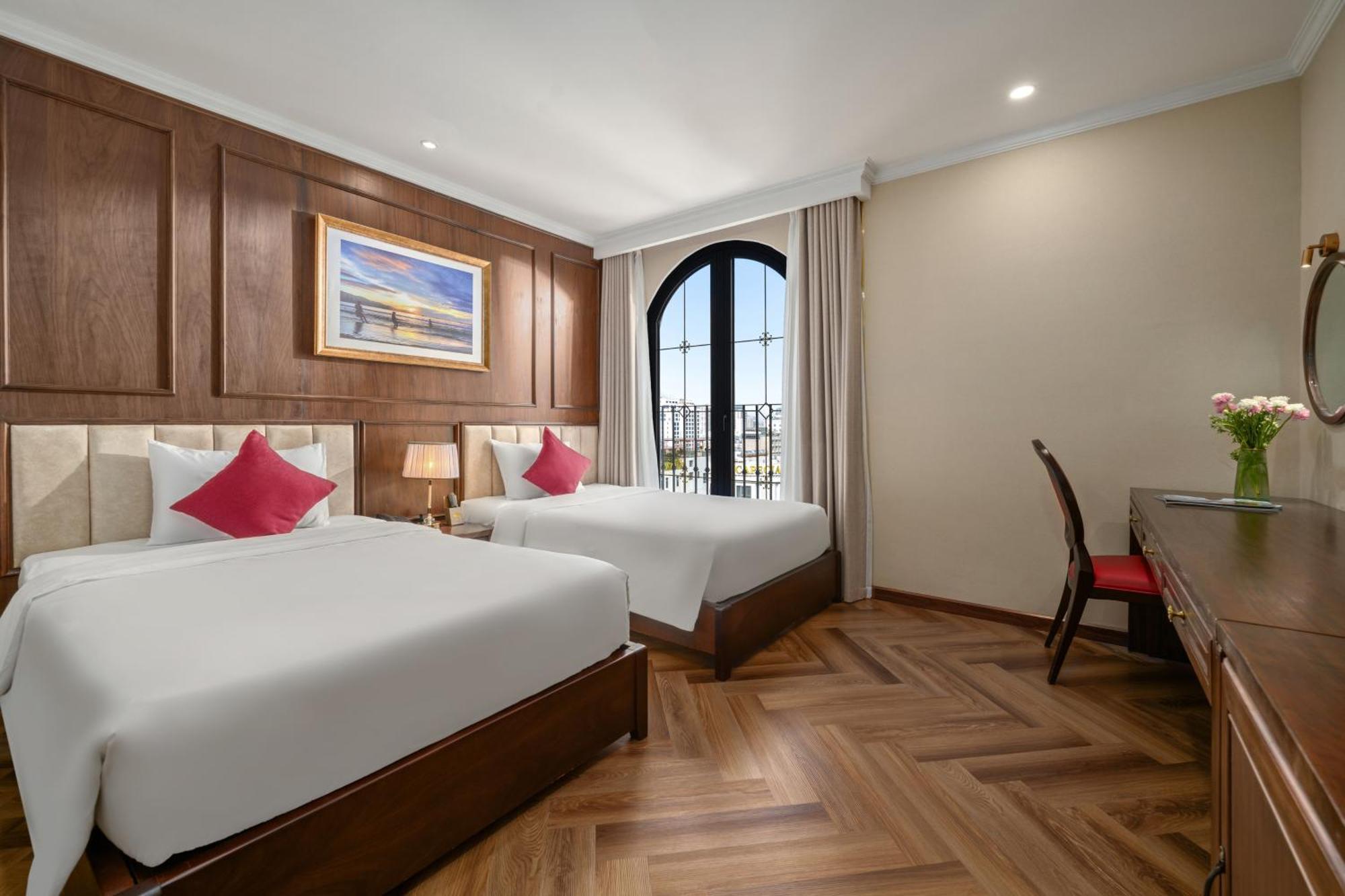 Golden Lotus Luxury Hotel Danang - Complimentary Daily Afternoon Tea Bagian luar foto