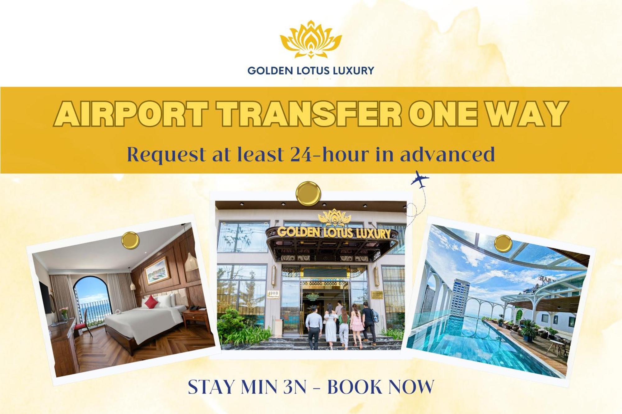 Golden Lotus Luxury Hotel Danang - Complimentary Daily Afternoon Tea Bagian luar foto